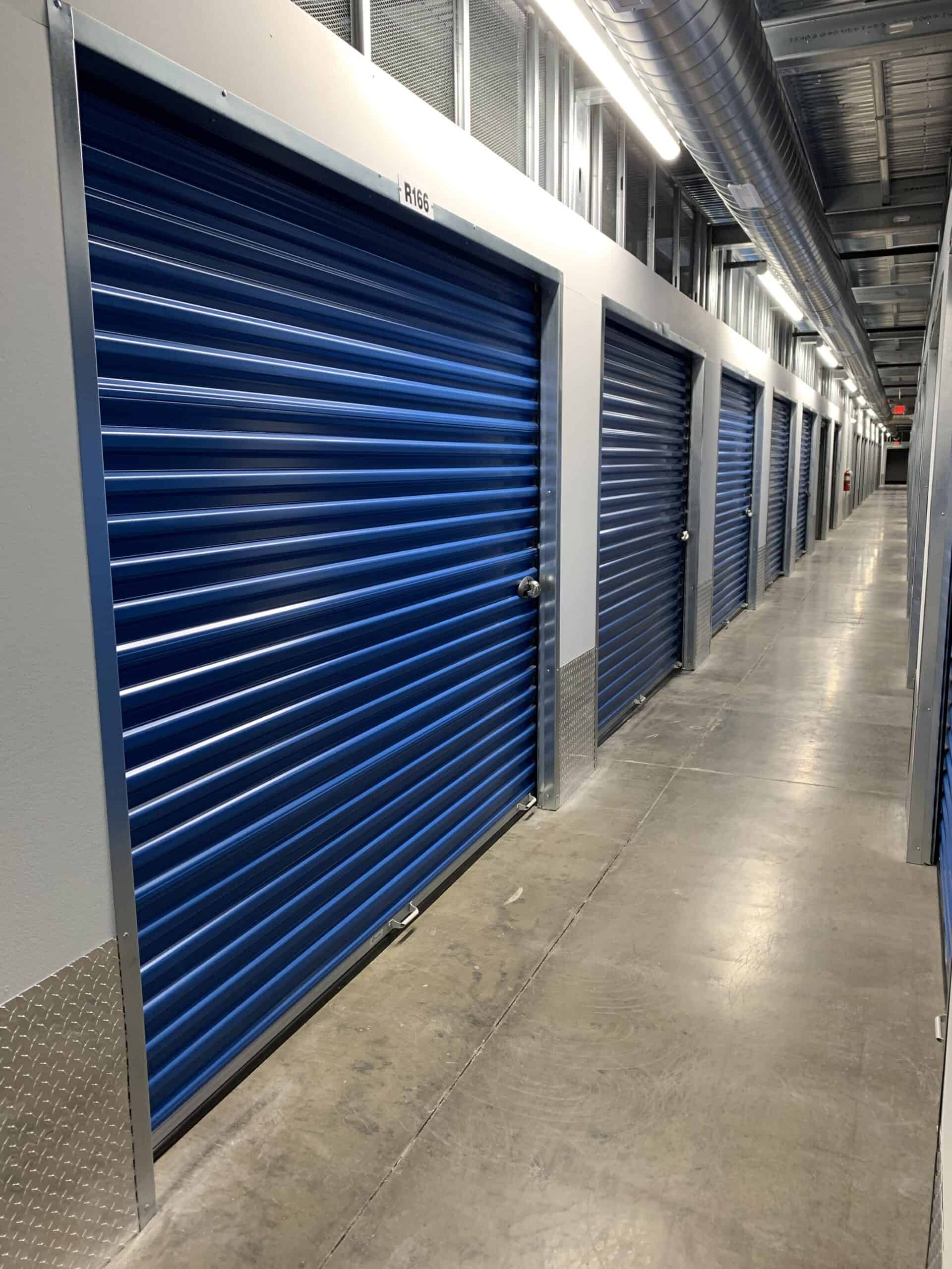 Mini-storage units at Midwest Indoor Storage